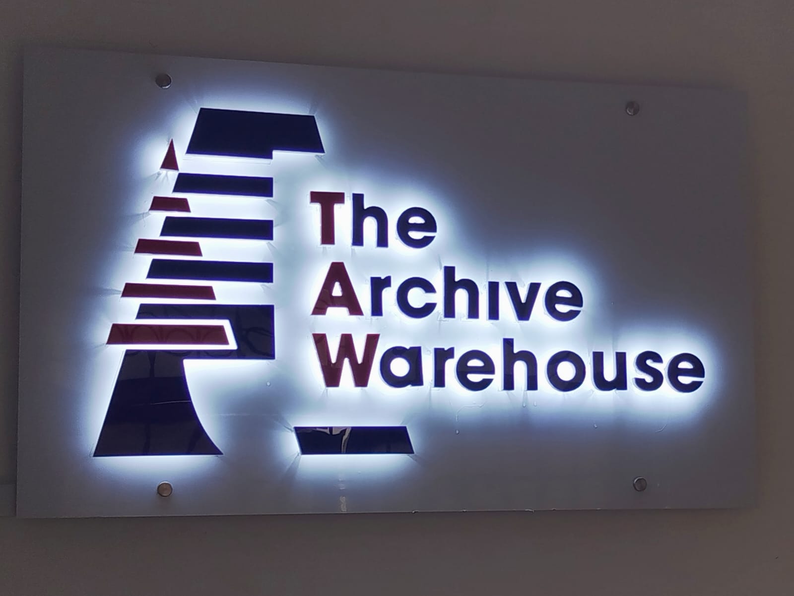 Archive Store Signage About Us | The Archive Warehouse