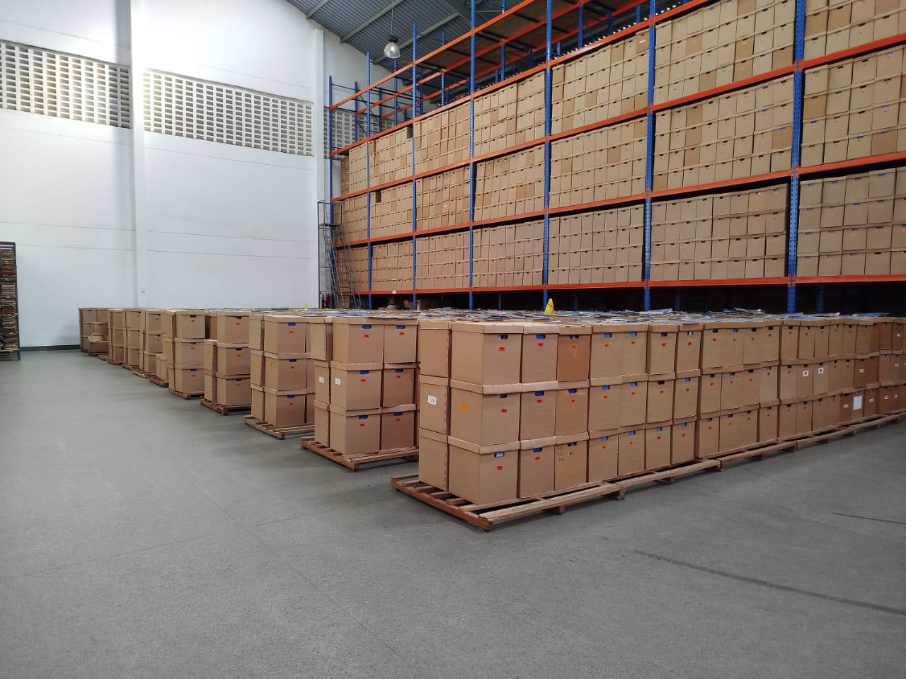 Secure Document Storage Warehouse
